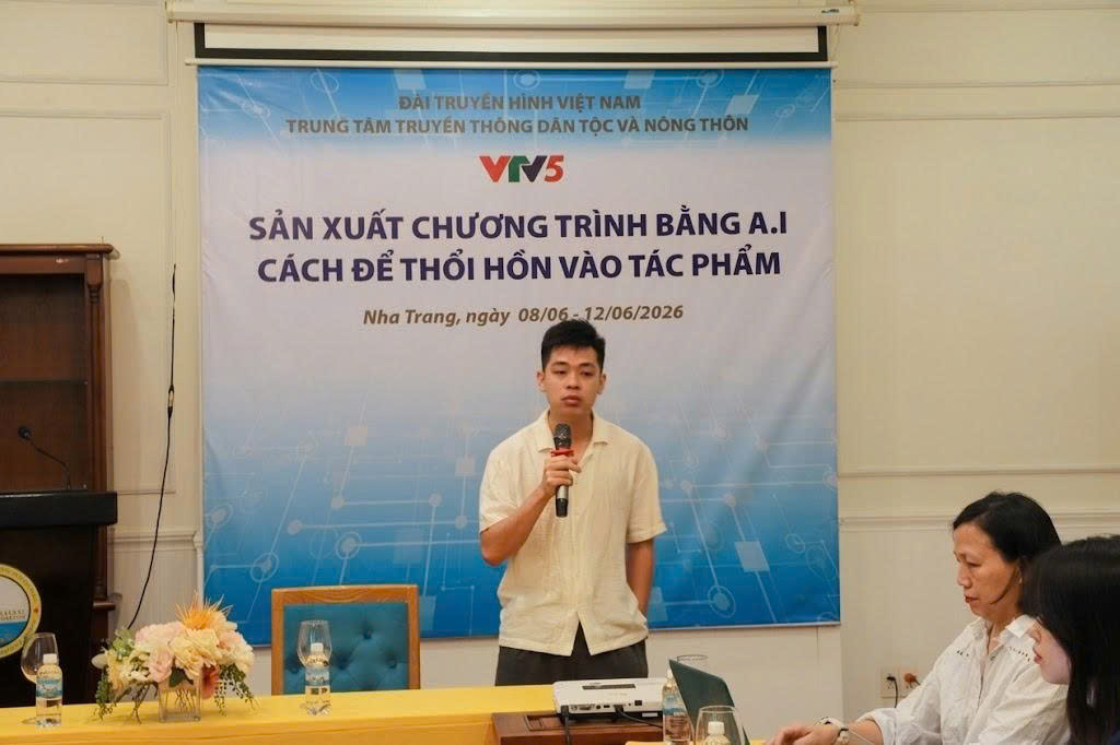 Đào tạo AI cho VTV5 và 8 đài truyền hình